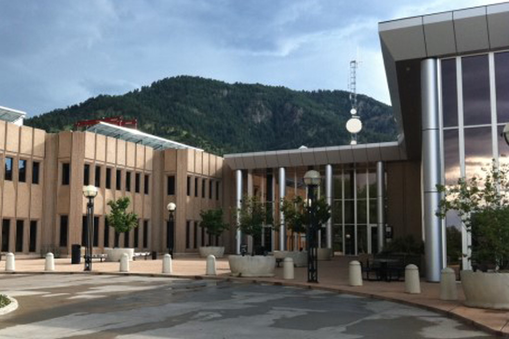 Boulder County Courthouse building.