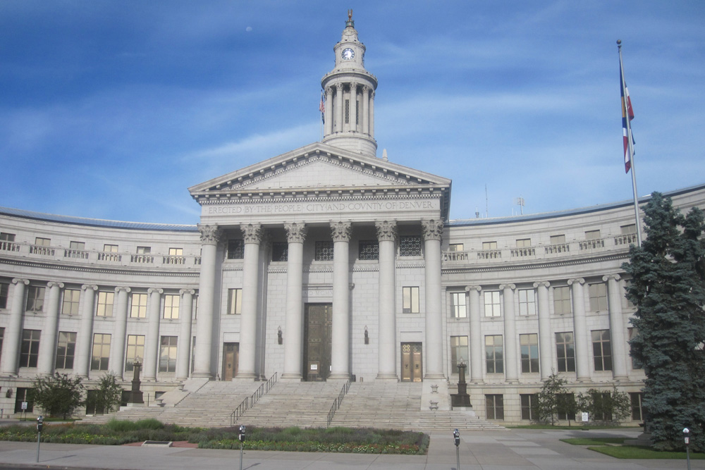 Denver County Courthouse building.
